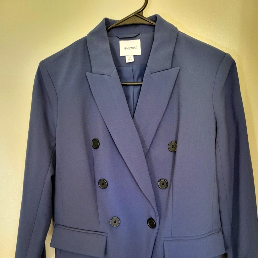 Navy blue blazer